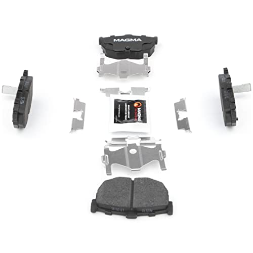 MAGMA Premium PMD323C Ceramic Brake Pads, Rear