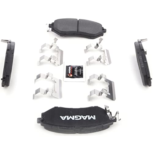 MAGMA Premium PMD1078C Ceramic Brake Pads, Front