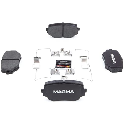 MAGMA Premium PMD680C Ceramic Brake Pads, Front