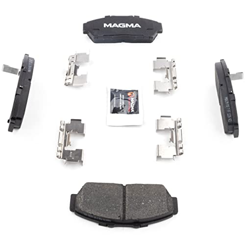 MAGMA Premium PMD617M Semi-Metallic Brake Pads, Front
