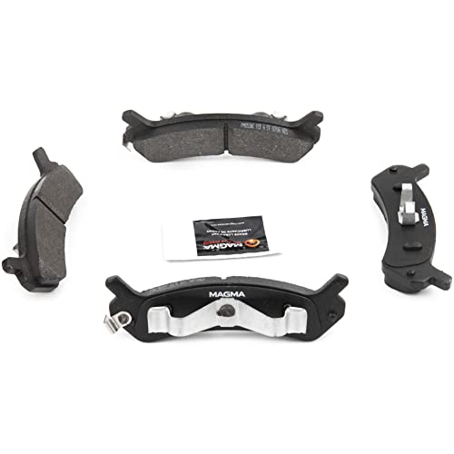 MAGMA Premium PMD538C Ceramic Brake Pads, Rear