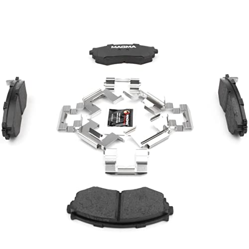 MAGMA Premium PMD462C Ceramic Brake Pads, Front