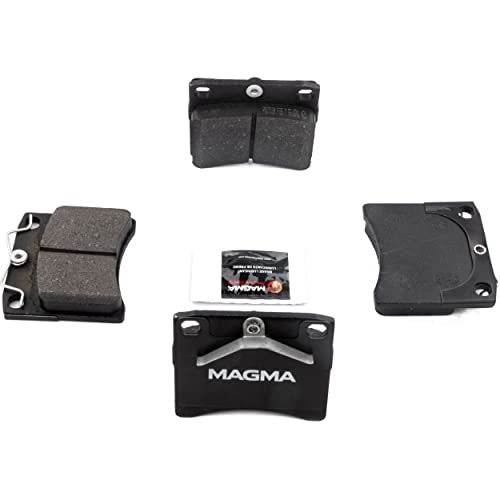 MAGMA Premium PMD703M Semi-Metallic Brake Pads, Front