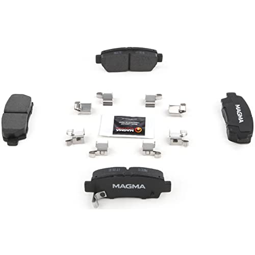 MAGMA Premium PMD672C Ceramic Brake Pads, Rear