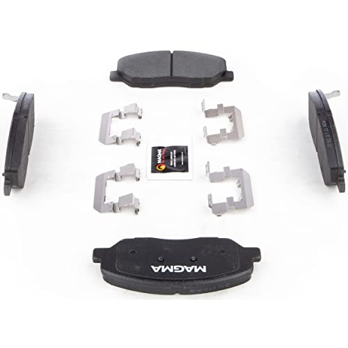 MAGMA Premium PMD1384C Ceramic Brake Pads, Front