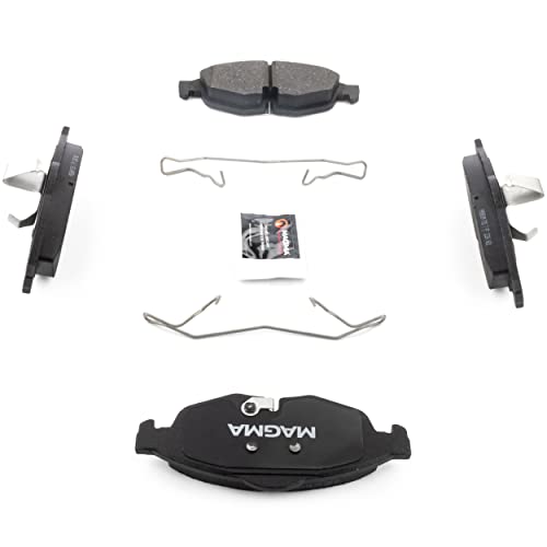 MAGMA Premium PMD869M Semi-Metallic Brake Pads, Front