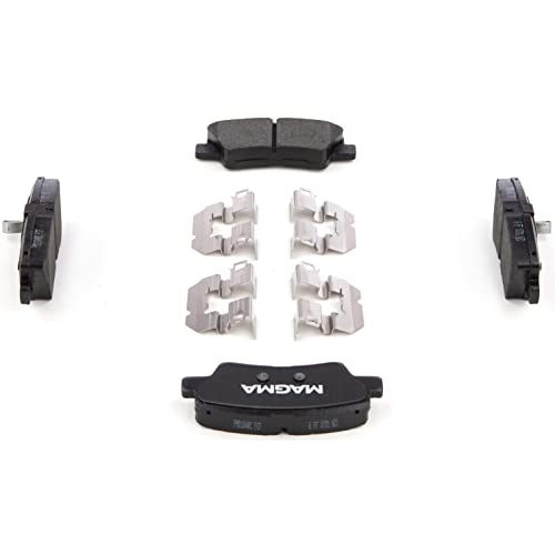 MAGMA Premium PMD1848C Ceramic Brake Pads, Rear