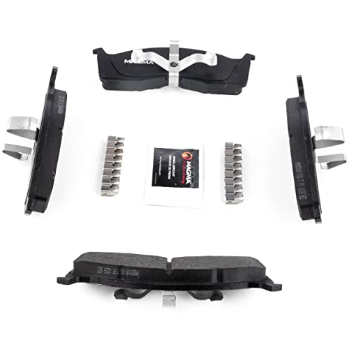 MAGMA Premium PMD591M Semi-Metallic Brake Pads, Front