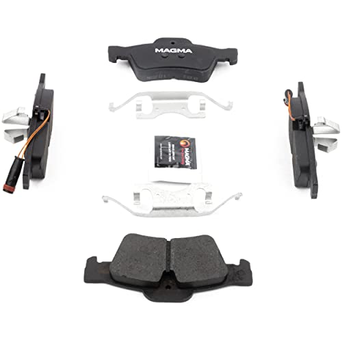 MAGMA Premium PMD1122C Ceramic Brake Pads, Rear
