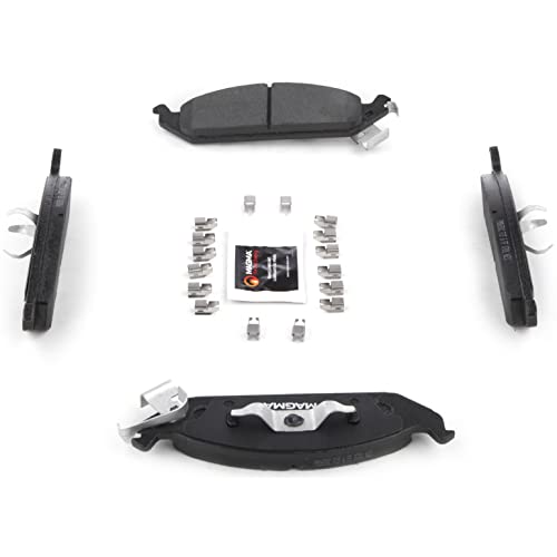 MAGMA Premium PMD650C Ceramic Brake Pads, Front