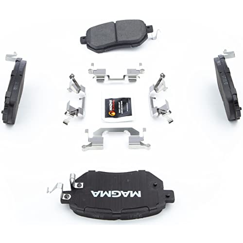MAGMA Premium PMD969C Ceramic Brake Pads, Front