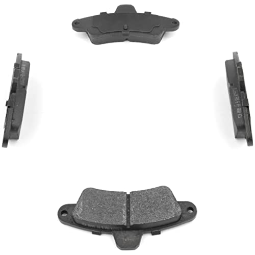 MAGMA MaxValue MXD661M Semi-Metallic Brake Pads, Rear