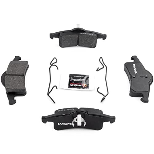 MAGMA Premium PMD791M Semi-Metallic Brake Pads, Rear