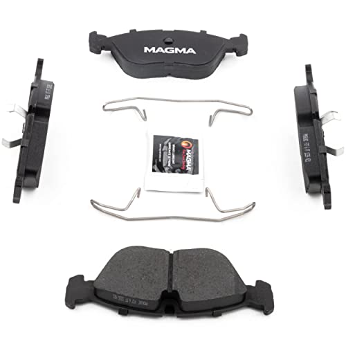 MAGMA Premium PMD618C Ceramic Brake Pads, Front