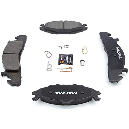 MAGMA Premium PMD259M Semi-Metallic Brake Pads, Front