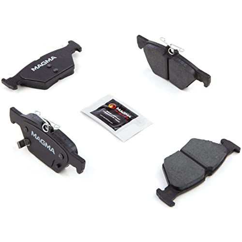 MAGMA Premium PMD1808C Ceramic Brake Pads, Rear