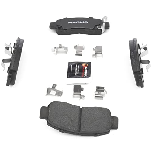MAGMA Premium PMD832C Ceramic Brake Pads, Front