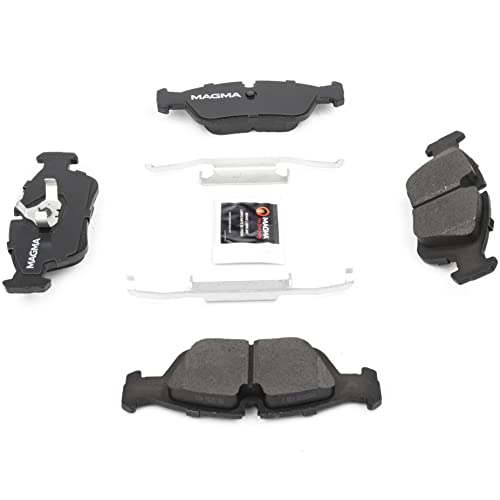 MAGMA Premium PMD558M Semi-Metallic Brake Pads, Front