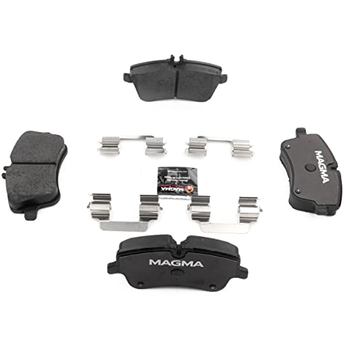 MAGMA Premium PMD872C Ceramic Brake Pads, Front