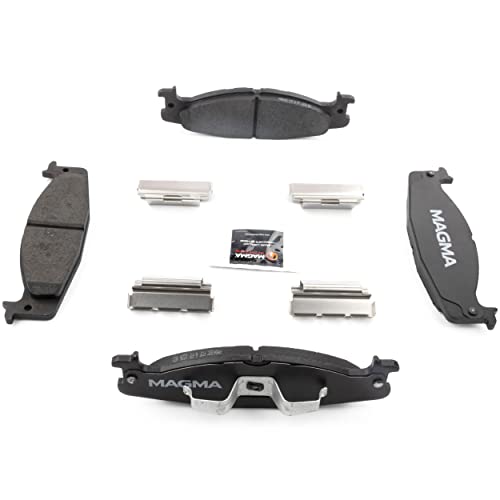 MAGMA Premium PMD632C Ceramic Brake Pads, Front