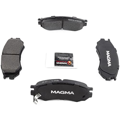 MAGMA Premium PMD549M Semi-Metallic Brake Pads, Front