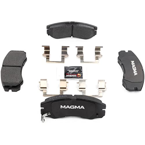 MAGMA Premium PMD579M Semi-Metallic Brake Pads, Front