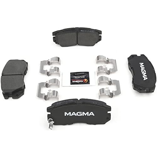 MAGMA Premium PMD563C Ceramic Brake Pads, Front