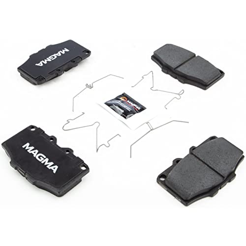 MAGMA Premium PMD137C Ceramic Brake Pads, Front