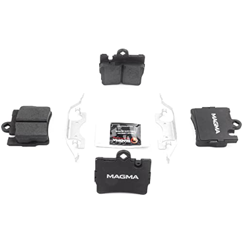 MAGMA Premium PMD848C Ceramic Brake Pads, Rear