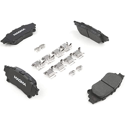 MAGMA Premium PMD1391C Ceramic Brake Pads, Rear