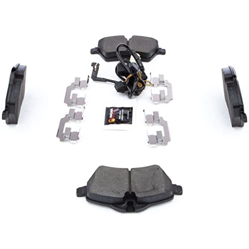 MAGMA Premium PMD1204M Semi-Metallic Brake Pads, Front