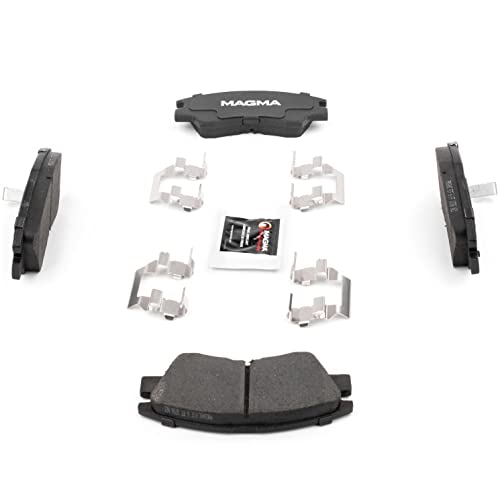 MAGMA Premium PMD349C Ceramic Brake Pads, Front
