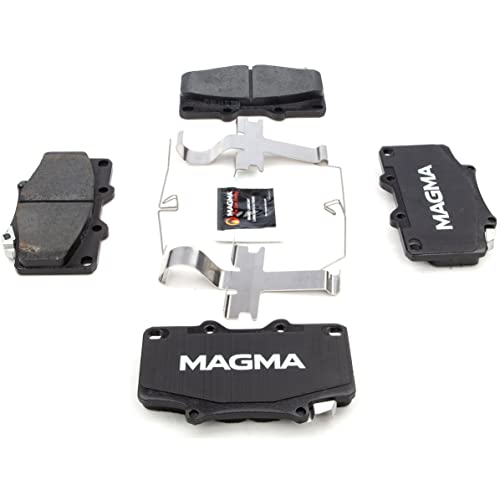 MAGMA Premium PMD502C Ceramic Brake Pads, Front