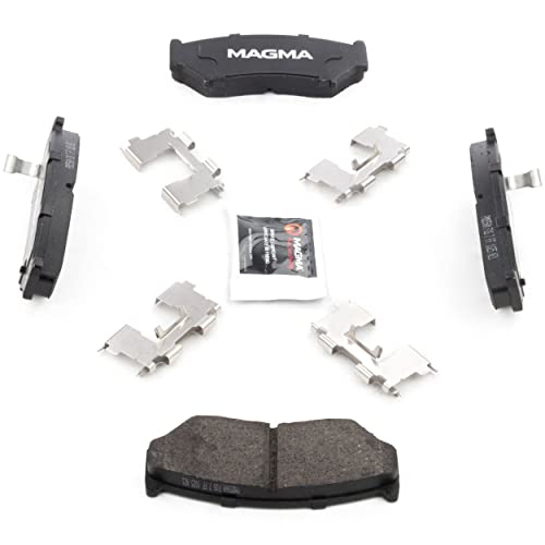 MAGMA Premium PMD556M Semi-Metallic Brake Pads, Front