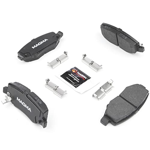 MAGMA Premium PMD1274C Ceramic Brake Pads, Rear