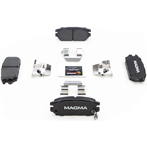 MAGMA Premium PMD532C Ceramic Brake Pads, Rear