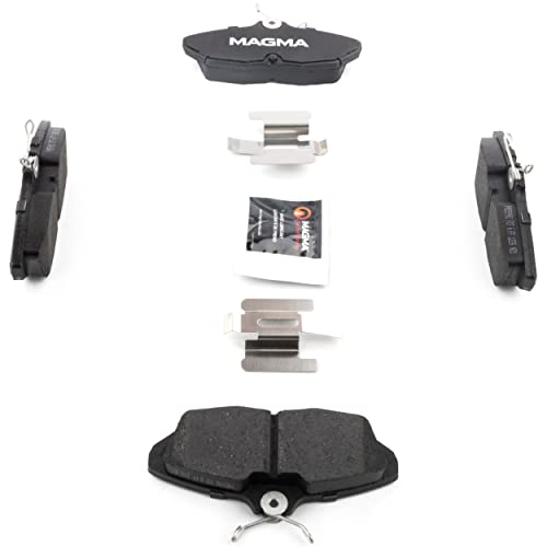 MAGMA Premium PMD599C Ceramic Brake Pads, Rear