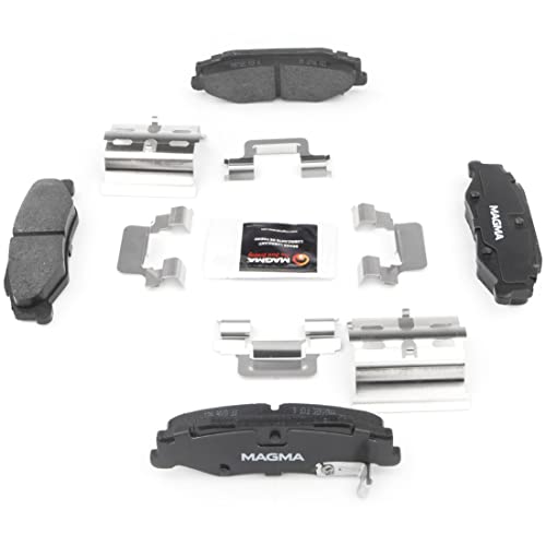 MAGMA Premium PMD732C Ceramic Brake Pads, Rear