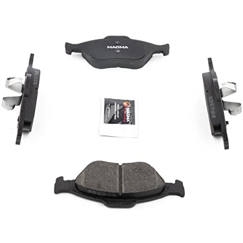 MAGMA Premium PMD1175M Semi-Metallic Brake Pads, Front