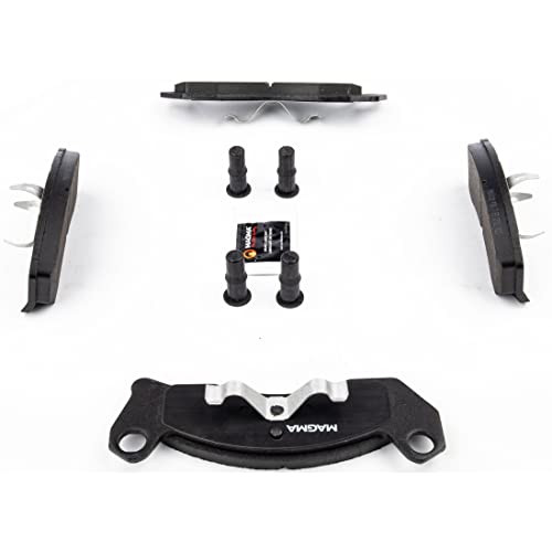 MAGMA Premium PMD431M Semi-Metallic Brake Pads, Front