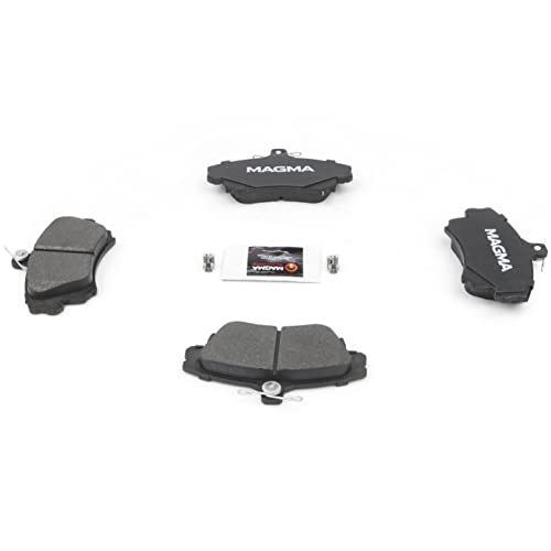 MAGMA Premium PMD837M Semi-Metallic Brake Pads, Front