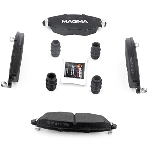 MAGMA Premium PMD910C Ceramic Brake Pads, Front