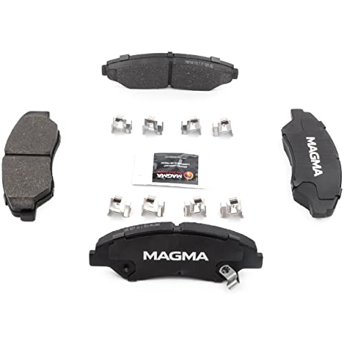 MAGMA Premium PMD774M Semi-Metallic Brake Pads, Front