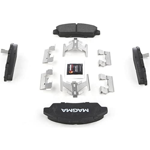 MAGMA Premium PMD496C Ceramic Brake Pads, Front