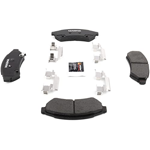 MAGMA Premium PMD1075C Ceramic Brake Pads, Front