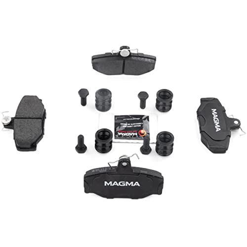 MAGMA Premium PMD391C Ceramic Brake Pads, Rear
