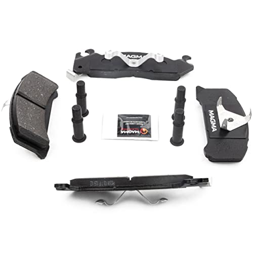 MAGMA Premium PMD310M Semi-Metallic Brake Pads, Front