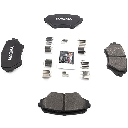 MAGMA Premium PMD1179M Semi-Metallic Brake Pads, Front
