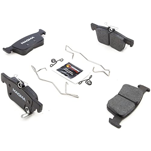 MAGMA Premium PMD2102C Ceramic Brake Pads, Rear