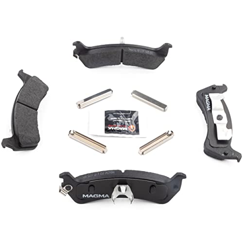 MAGMA Premium PMD667AC Ceramic Brake Pads, Rear